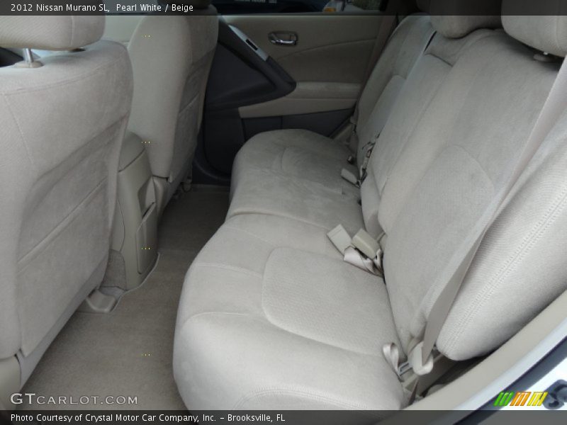 Pearl White / Beige 2012 Nissan Murano SL