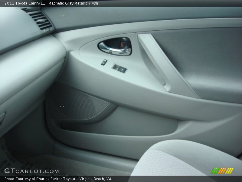 Magnetic Gray Metallic / Ash 2011 Toyota Camry LE