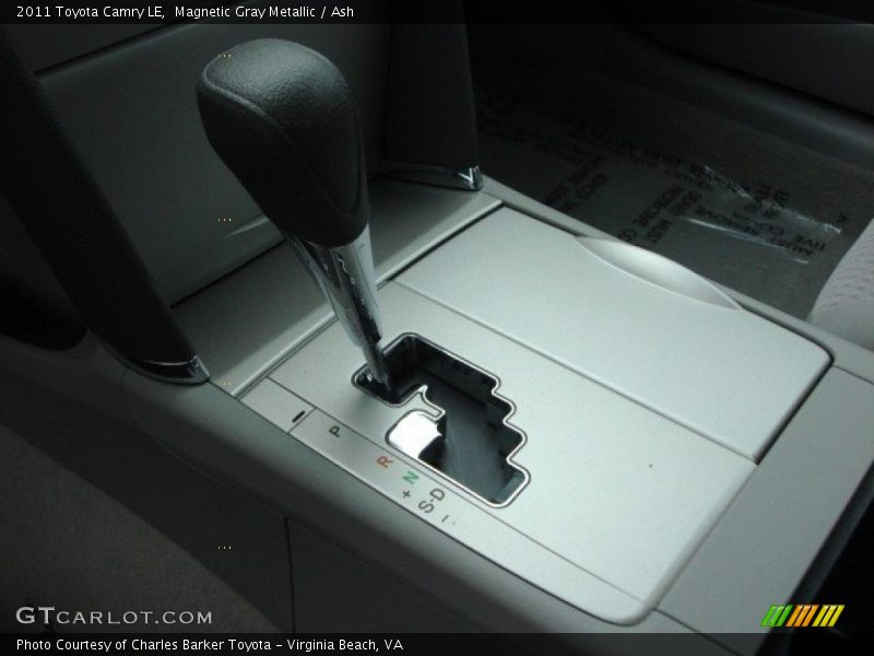 Magnetic Gray Metallic / Ash 2011 Toyota Camry LE