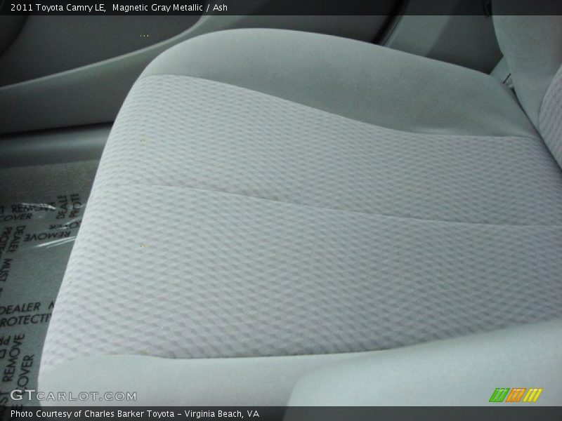 Magnetic Gray Metallic / Ash 2011 Toyota Camry LE