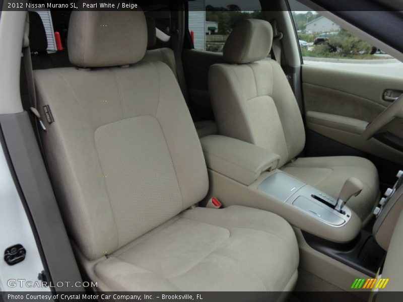 Pearl White / Beige 2012 Nissan Murano SL