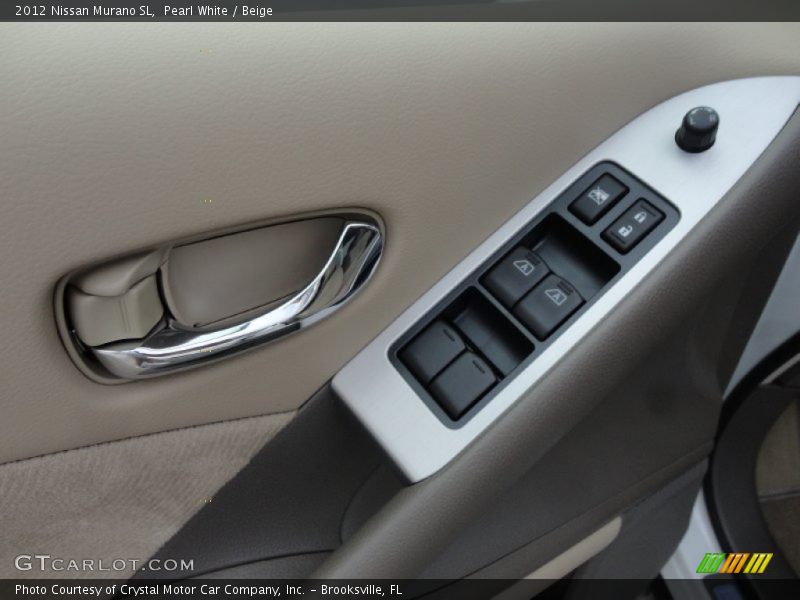 Pearl White / Beige 2012 Nissan Murano SL