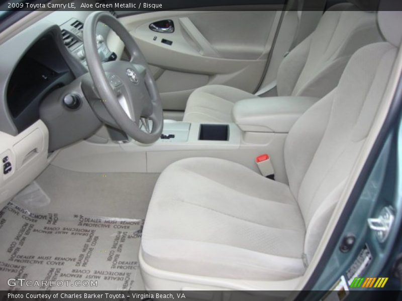Aloe Green Metallic / Bisque 2009 Toyota Camry LE
