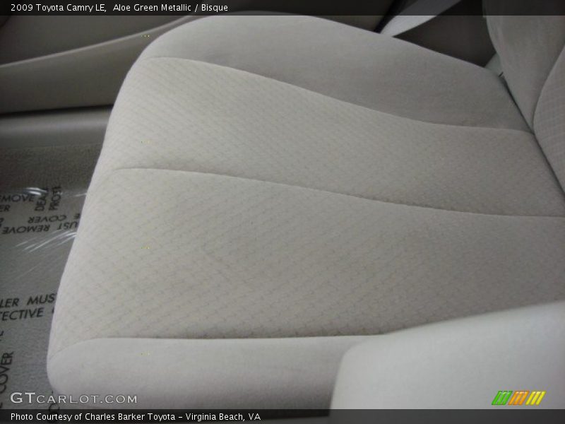 Aloe Green Metallic / Bisque 2009 Toyota Camry LE