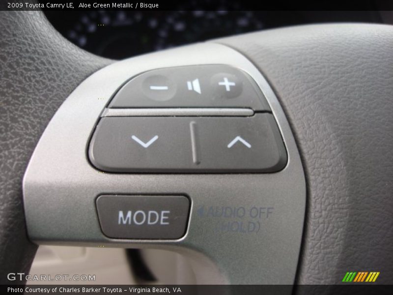 Aloe Green Metallic / Bisque 2009 Toyota Camry LE