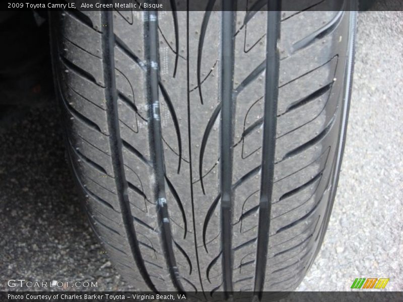 Aloe Green Metallic / Bisque 2009 Toyota Camry LE