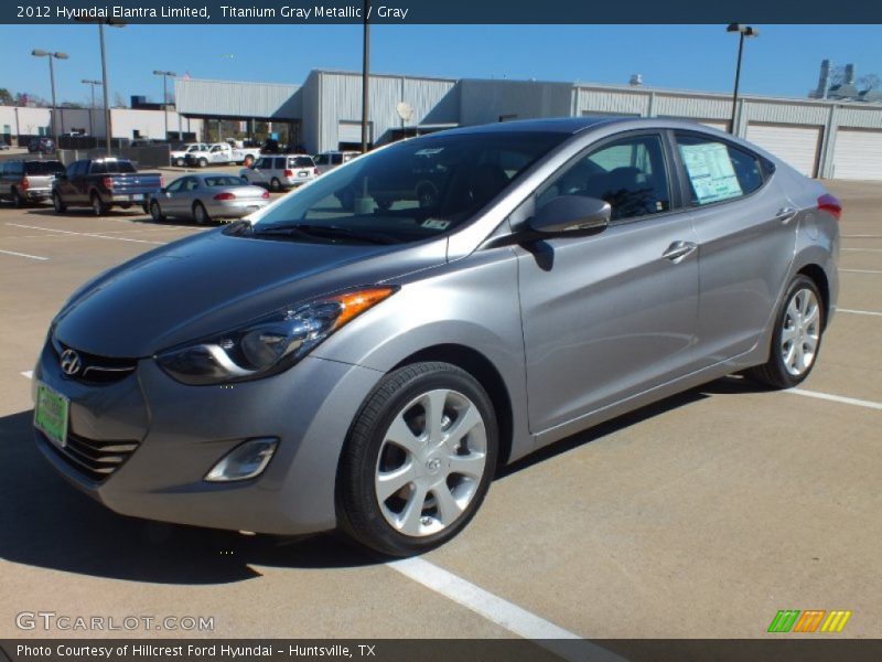 Front 3/4 View of 2012 Elantra Limited
