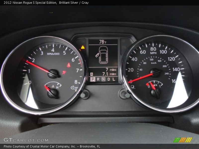  2012 Rogue S Special Edition S Special Edition Gauges