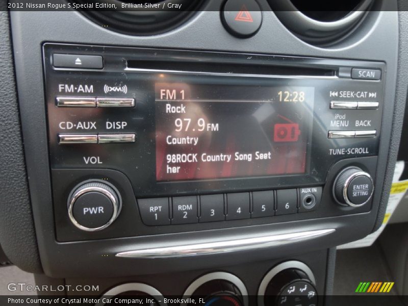 Audio System of 2012 Rogue S Special Edition