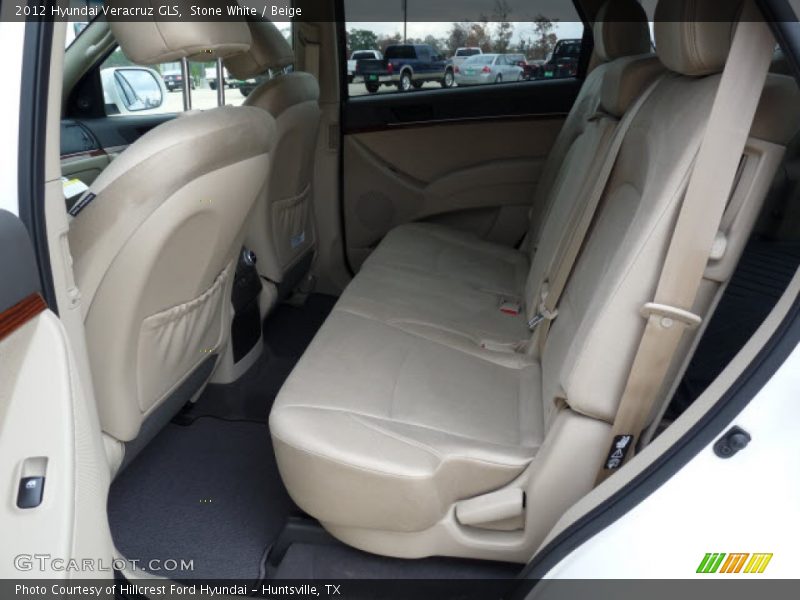 Stone White / Beige 2012 Hyundai Veracruz GLS