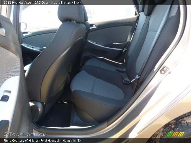 Mocha Bronze / Black 2012 Hyundai Accent GS 5 Door
