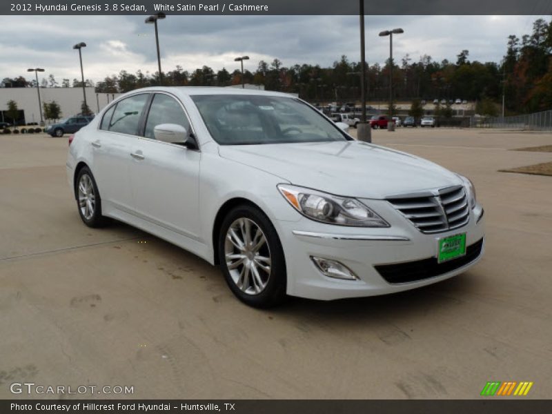 White Satin Pearl / Cashmere 2012 Hyundai Genesis 3.8 Sedan