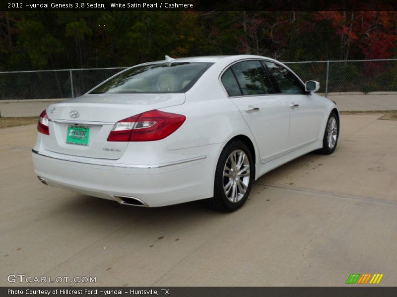 White Satin Pearl / Cashmere 2012 Hyundai Genesis 3.8 Sedan