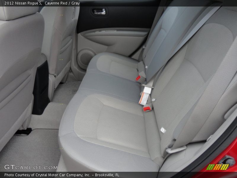  2012 Rogue S Gray Interior