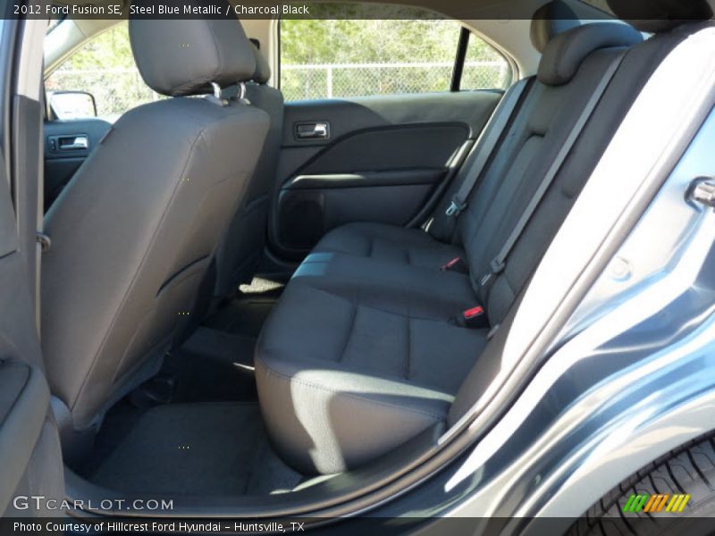 Steel Blue Metallic / Charcoal Black 2012 Ford Fusion SE
