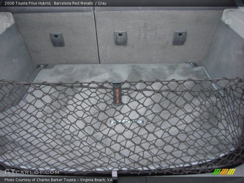 Barcelona Red Metallic / Gray 2008 Toyota Prius Hybrid