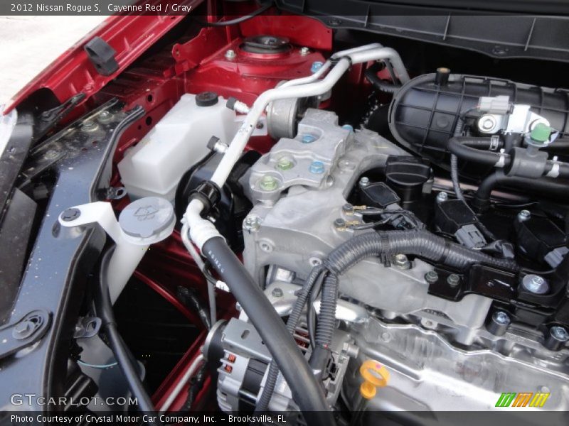 Cayenne Red / Gray 2012 Nissan Rogue S