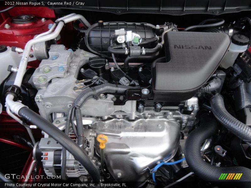  2012 Rogue S Engine - 2.5 Liter DOHC 16-Valve CVTCS 4 Cylinder