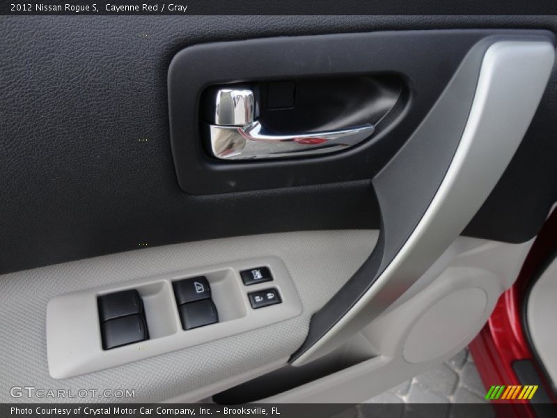 Cayenne Red / Gray 2012 Nissan Rogue S