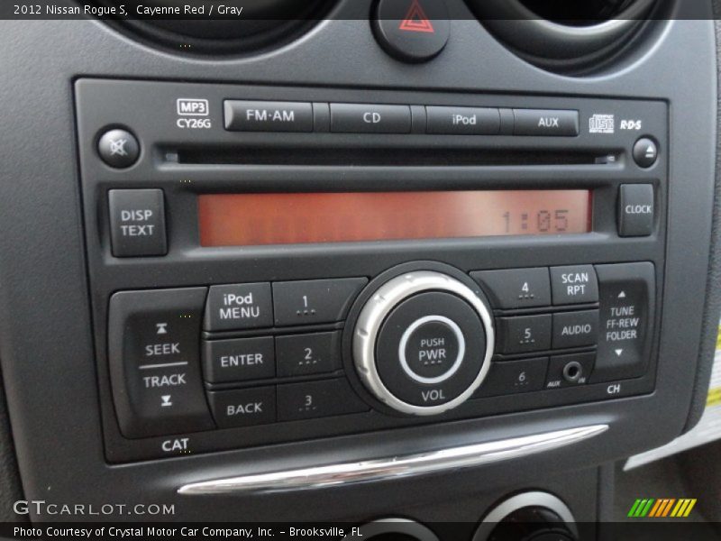 Audio System of 2012 Rogue S