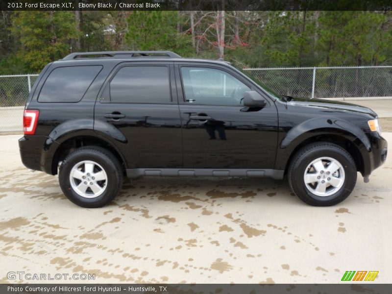 Ebony Black / Charcoal Black 2012 Ford Escape XLT