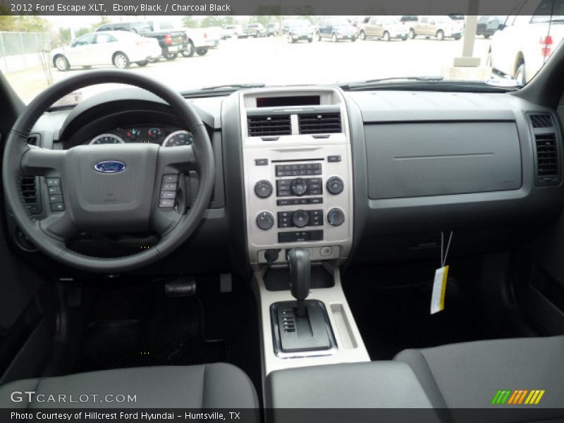 Ebony Black / Charcoal Black 2012 Ford Escape XLT