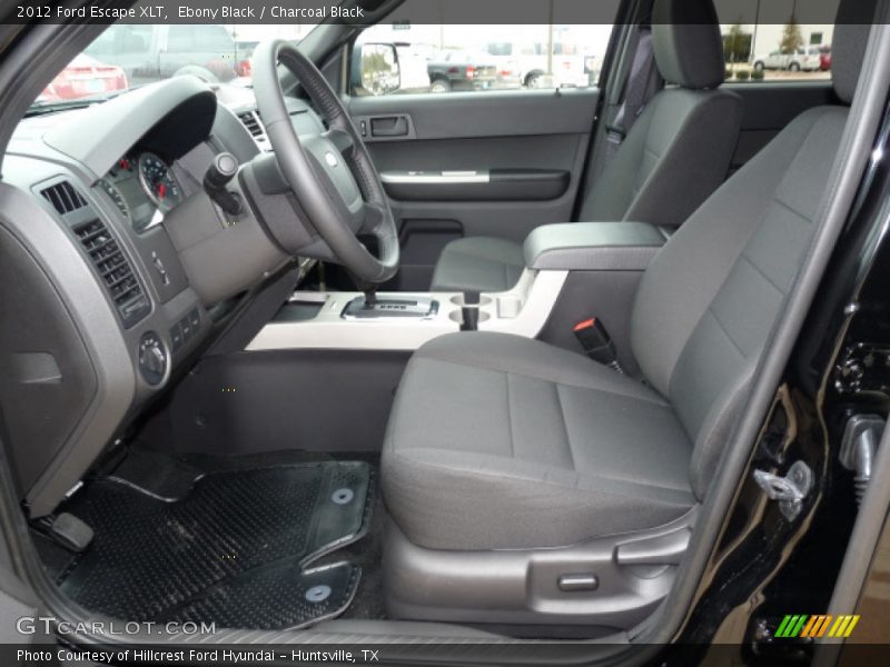 Ebony Black / Charcoal Black 2012 Ford Escape XLT