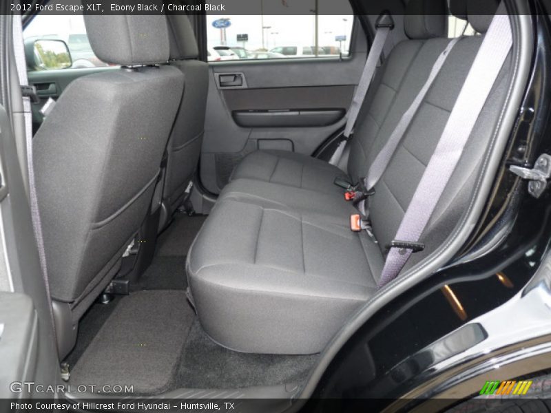 Ebony Black / Charcoal Black 2012 Ford Escape XLT