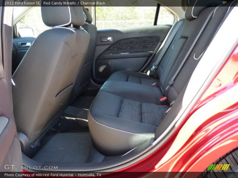 Red Candy Metallic / Charcoal Black 2012 Ford Fusion SE