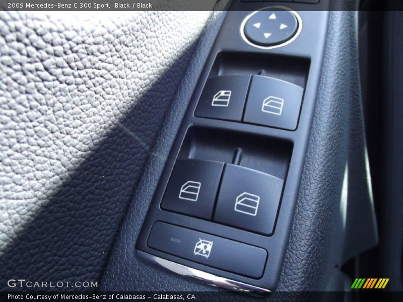 Black / Black 2009 Mercedes-Benz C 300 Sport