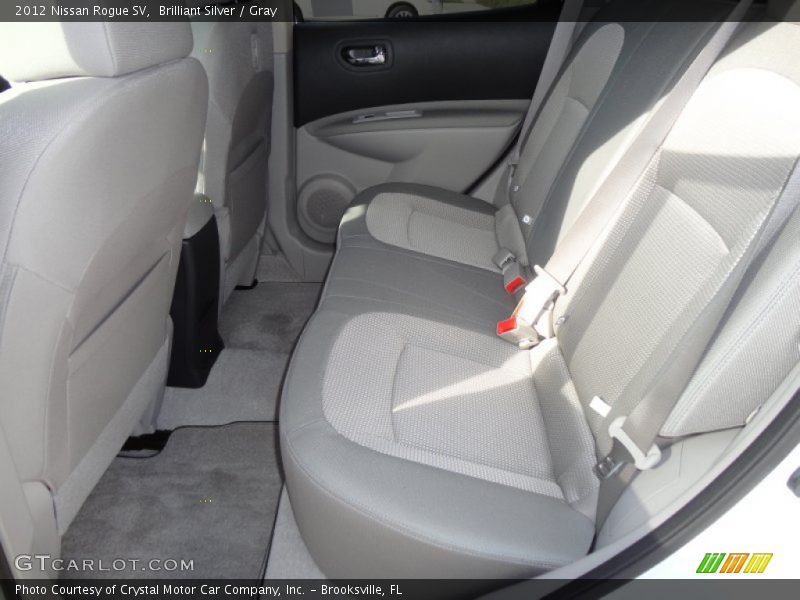 Brilliant Silver / Gray 2012 Nissan Rogue SV