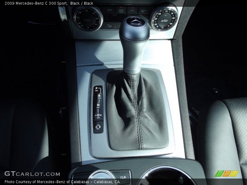Black / Black 2009 Mercedes-Benz C 300 Sport