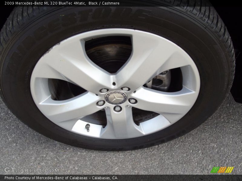 Black / Cashmere 2009 Mercedes-Benz ML 320 BlueTec 4Matic