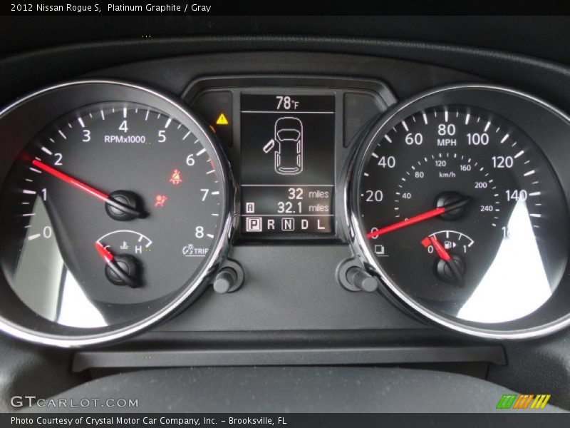Platinum Graphite / Gray 2012 Nissan Rogue S