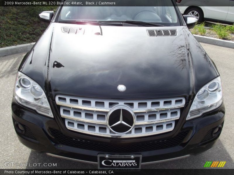 Black / Cashmere 2009 Mercedes-Benz ML 320 BlueTec 4Matic