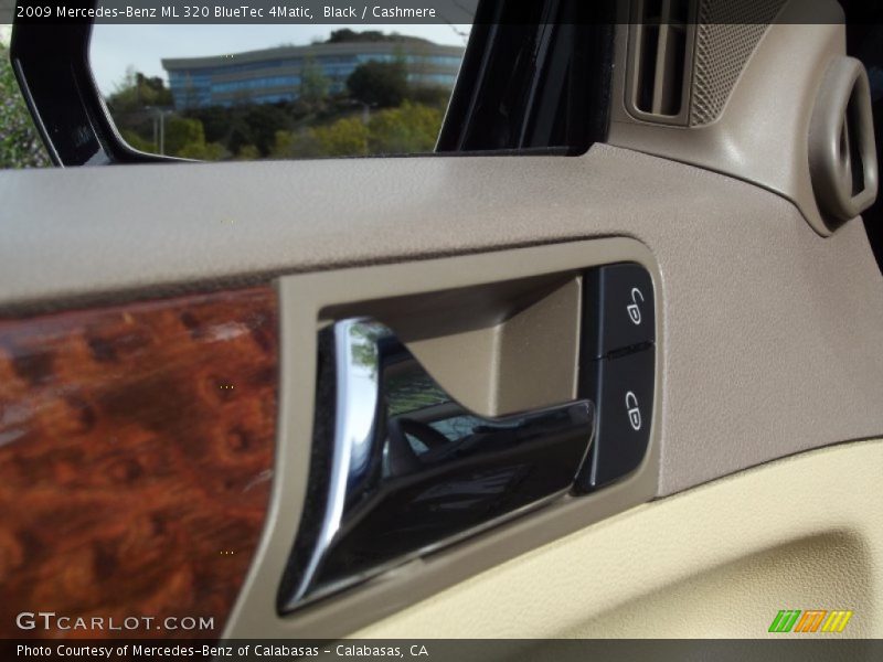 Black / Cashmere 2009 Mercedes-Benz ML 320 BlueTec 4Matic