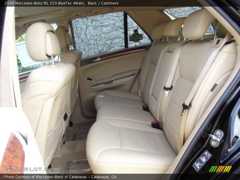 Black / Cashmere 2009 Mercedes-Benz ML 320 BlueTec 4Matic