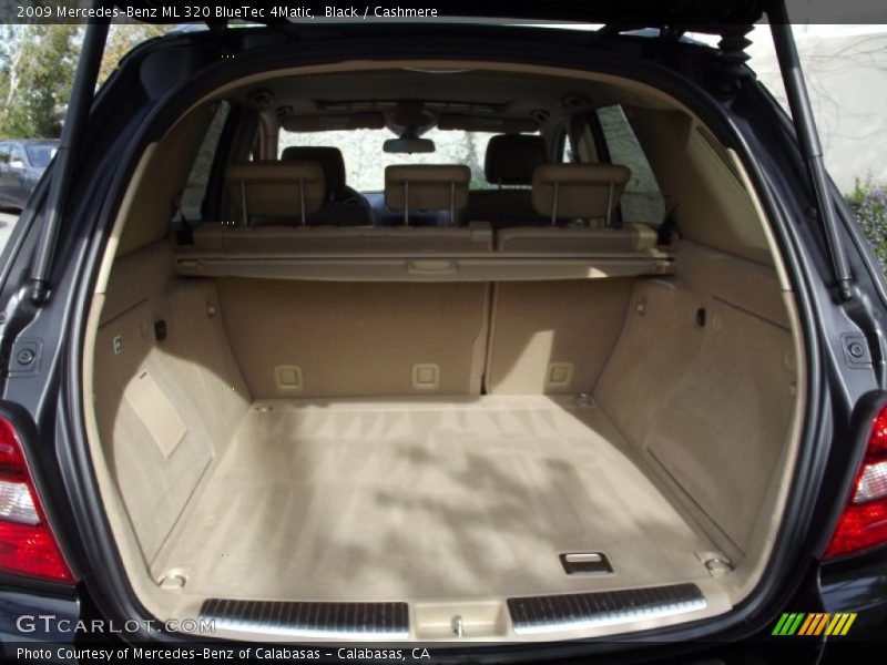 Black / Cashmere 2009 Mercedes-Benz ML 320 BlueTec 4Matic