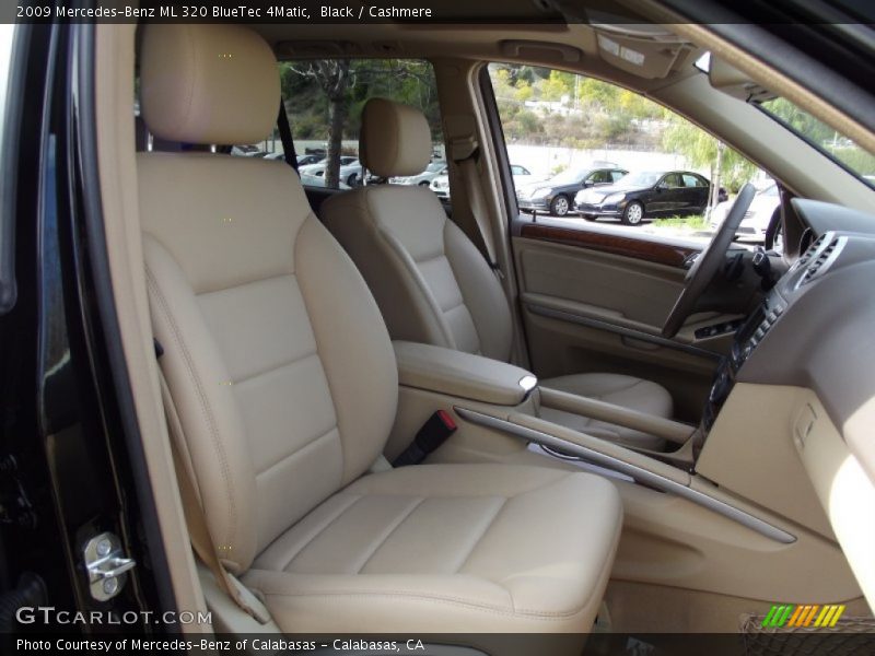 Black / Cashmere 2009 Mercedes-Benz ML 320 BlueTec 4Matic