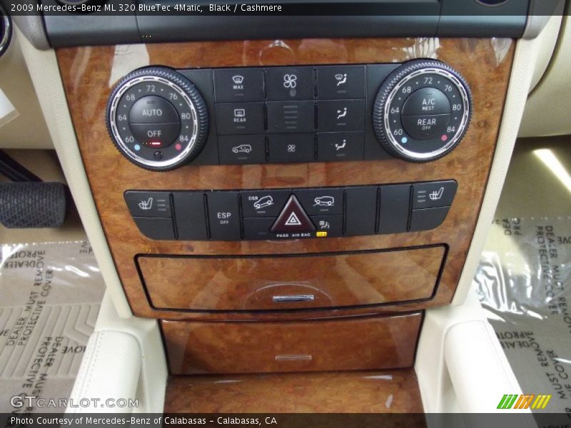 Black / Cashmere 2009 Mercedes-Benz ML 320 BlueTec 4Matic