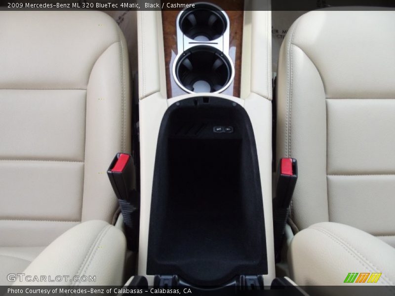 Black / Cashmere 2009 Mercedes-Benz ML 320 BlueTec 4Matic