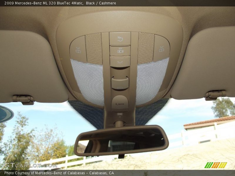 Black / Cashmere 2009 Mercedes-Benz ML 320 BlueTec 4Matic