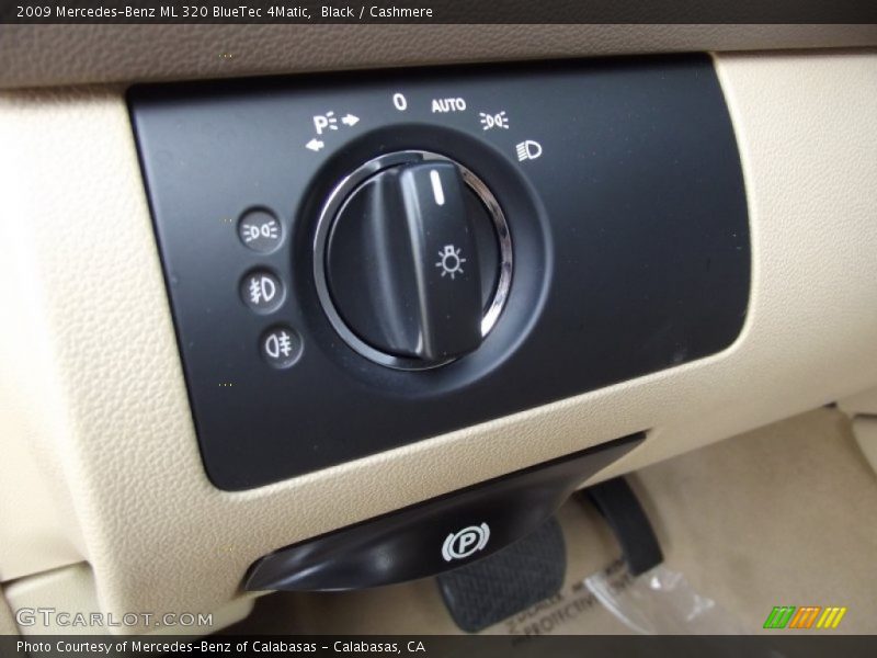 Black / Cashmere 2009 Mercedes-Benz ML 320 BlueTec 4Matic