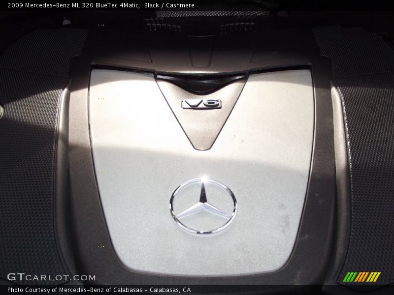 Black / Cashmere 2009 Mercedes-Benz ML 320 BlueTec 4Matic