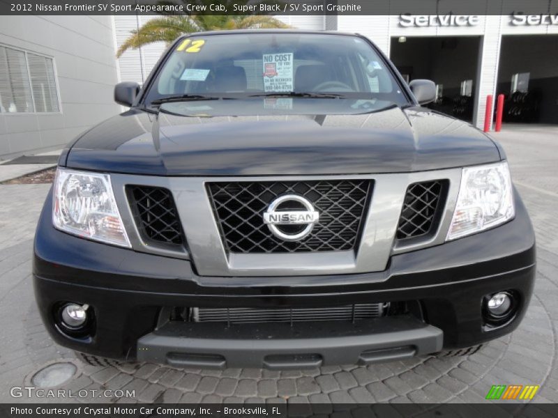 Super Black / SV Sport Graphite 2012 Nissan Frontier SV Sport Appearance Crew Cab