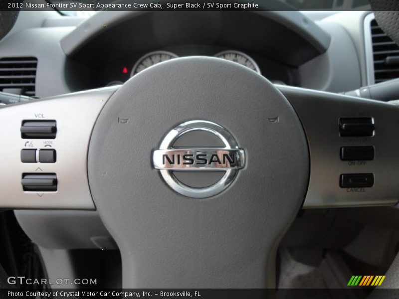 Super Black / SV Sport Graphite 2012 Nissan Frontier SV Sport Appearance Crew Cab