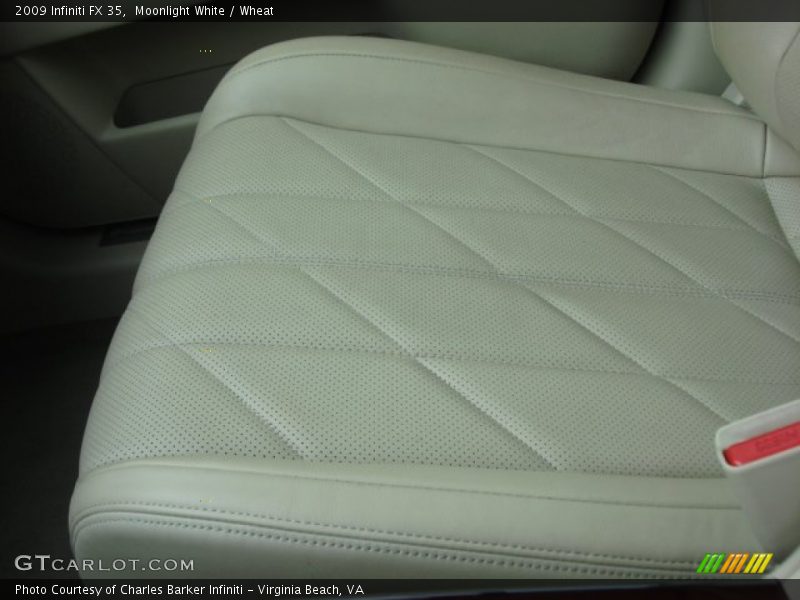 Moonlight White / Wheat 2009 Infiniti FX 35