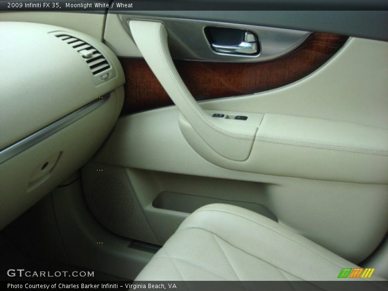 Moonlight White / Wheat 2009 Infiniti FX 35