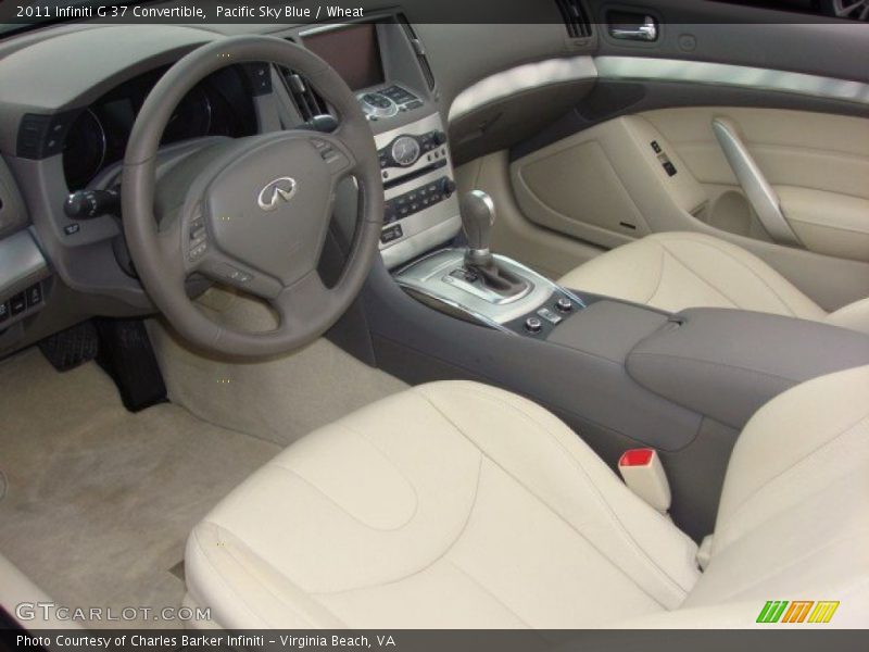  2011 G 37 Convertible Wheat Interior