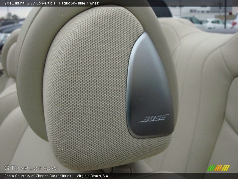 Pacific Sky Blue / Wheat 2011 Infiniti G 37 Convertible
